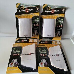 2 Stycky Wyck LED Night Light/UV Bug Catcher Mosquito/Moths/Flies + 2 Refills